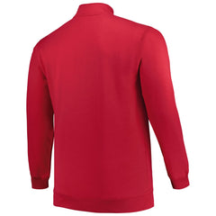 Tampa Bay Buccaneers Profile Big & Tall Fleece Quarter-Zip Jacket - Red Jackets