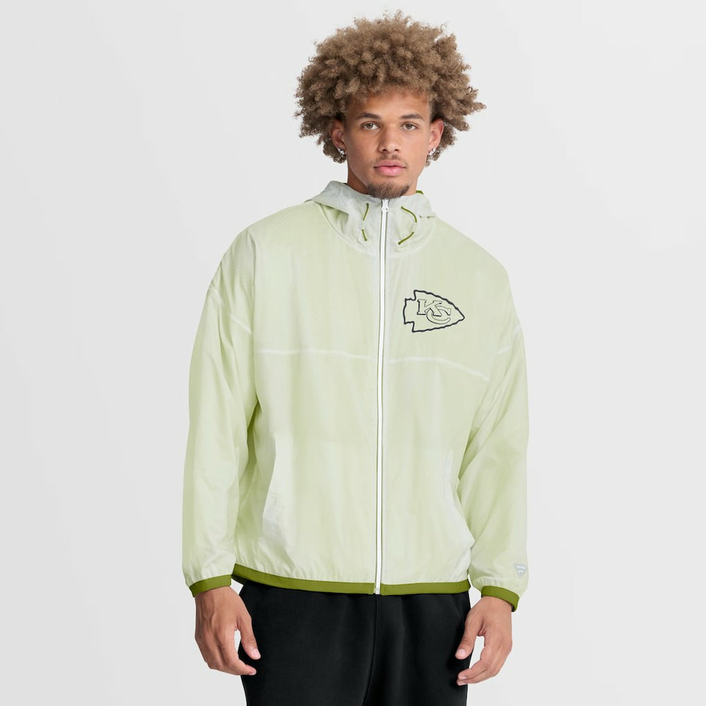 Kansas City Chiefs Type Play Down Full-Zip Jacket - White Jackets