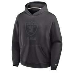 Las Vegas Raiders Oversized Type Play Location Hoodie - Black Hoodies