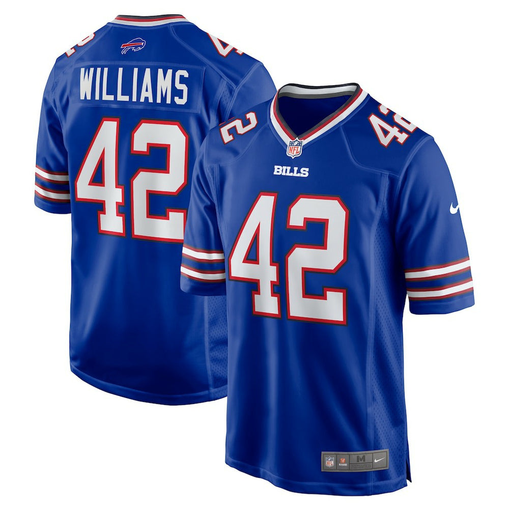 Dorian Williams Buffalo Bills Home Game Jersey - Royal Jerseys