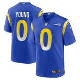 Byron Young Los Angeles Rams Home Game Jersey - Royal Jerseys