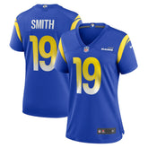 Xavier Smith Los Angeles Rams Women's Home Game Jersey - Royal Jerseys