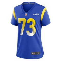Steve Avila Los Angeles Rams Women's Home Game Jersey - Royal Jerseys