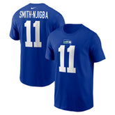 Jaxon Smith-Njigba Seattle Seahawks Player Name & Number T-Shirt - Royal T-shirts