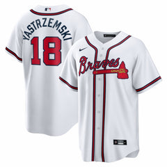 Mike Yastrzemski Atlanta Braves Nike Replica Jersey - White Jerseys