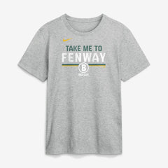 Boston Red Sox Nike City Connect Stacked T-Shirt - Gray T-shirts