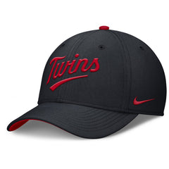 Minnesota Twins Nike Primetime Rise Dri-FIT Flex Hat - Navy Hats