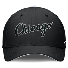 Chicago White Sox Nike Primetime Rise Dri-FIT Flex Hat - Black Hats