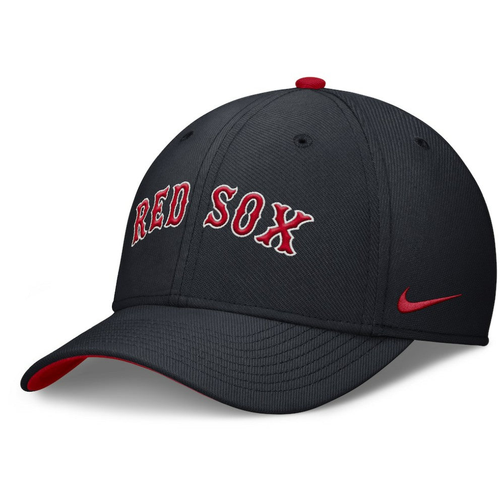 Boston Red Sox Nike Primetime Rise Dri-FIT Flex Hat - Navy Hats