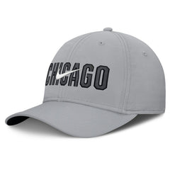 Chicago White Sox Nike Primetime Rise Dri-FIT Flex Hat - Gray Hats