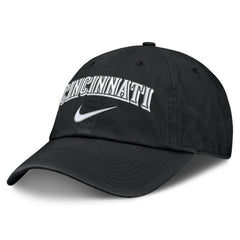 Cincinnati Reds Nike Primetime Club Adjustable Hat - Black Hats
