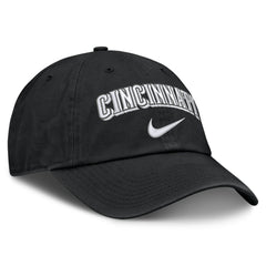 Cincinnati Reds Nike Primetime Club Adjustable Hat - Black Hats