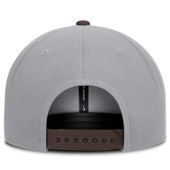 San Diego Padres Nike Primetime Pro Dri-FIT Snapback Hat - Gray/Brown Hats