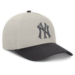 New York Yankees Fanatics Wonder A-Frame Adjustable Hat - Stone/Graphite Hats