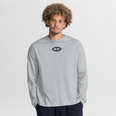 New York Jets Oversized Type Play Long Sleeve T-Shirt - Gray T-shirts