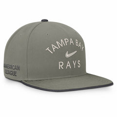 Tampa Bay Rays Nike Pro Dri-FIT Snapback Hat - Olive Hats