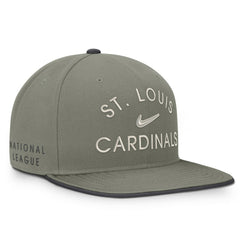 St. Louis Cardinals Nike Pro Dri-FIT Snapback Hat - Olive Hats