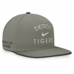 Detroit Tigers Nike Pro Dri-FIT Snapback Hat - Olive Hats