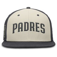 San Diego Padres Nike Dri-FIT True Fitted Hat - Cream Hats