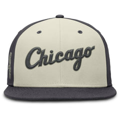 Chicago White Sox Nike Dri-FIT True Fitted Hat - Cream Hats