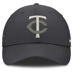 Minnesota Twins Nike Club Dri-FIT Adjustable Hat - Anthracite Hats