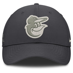 Baltimore Orioles Nike Club Dri-FIT Adjustable Hat - Anthracite Hats