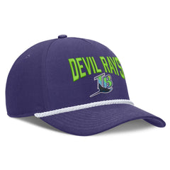 Tampa Bay Rays Nike Cooperstown Rise Adjustable Hat - Purple Hats