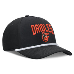 Baltimore Orioles Nike Cooperstown Rise Adjustable Hat - Black Hats