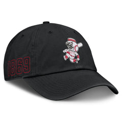Cincinnati Reds Nike Cooperstown Club Adjustable Hat - Black Hats