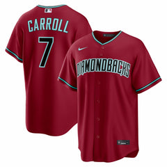 Corbin Carroll Arizona Diamondbacks Nike Alternate 2 Replica Jersey - Crimson Jerseys