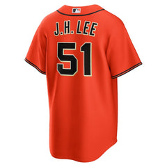 Jung Hoo Lee San Francisco Giants Nike Alternate Replica Jersey - Orange Jerseys