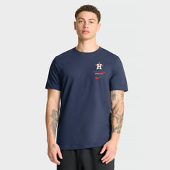 Houston Astros Nike Primetime 2-Hit T-Shirt - Navy T-shirts