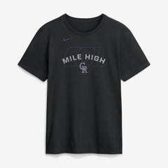 Colorado Rockies Nike Primetime Fashion T-Shirt - Black T-shirts