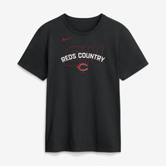 Cincinnati Reds Nike Primetime Fashion T-Shirt - Black T-shirts