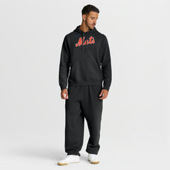 New York Mets Nike Dri-Fit Club Hoodie - Black Hoodies