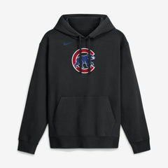 Chicago Cubs Nike Dri-Fit Club Hoodie - Black Hoodies