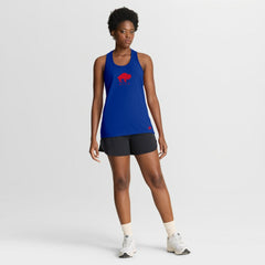 Buffalo Bills Women's Hurry Up Tri-Blend Dri-FIT Tank Top - Royal Tops