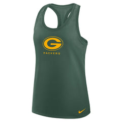 Green Bay Packers Women's Hurry Up Tri-Blend Dri-FIT Tank Top - Green Tops