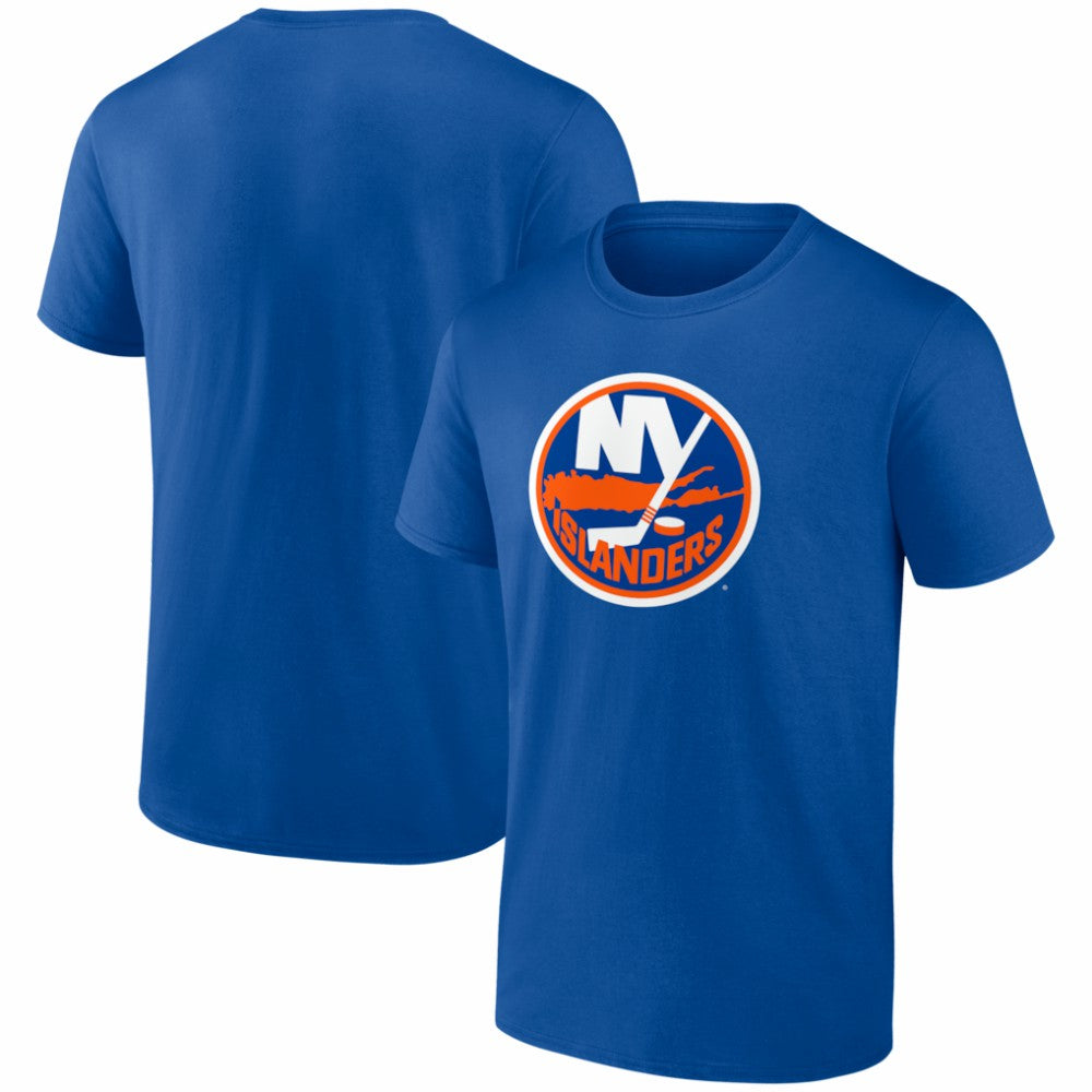 New York Islanders Logo Athletic Essential T-Shirt - Royal | US 2001551951