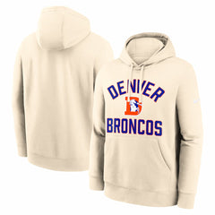 Denver Broncos Club Hoodie - Natural Hoodies