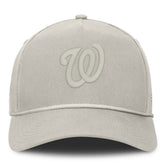 Washington Nationals Fanatics Undertone A-Frame Adjustable Hat - Stone Hats