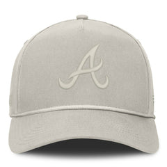 Atlanta Braves Fanatics Undertone A-Frame Adjustable Hat - Stone Hats