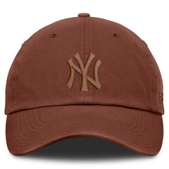 New York Yankees Fanatics Tinge Adjustable Hat - Brown Hats