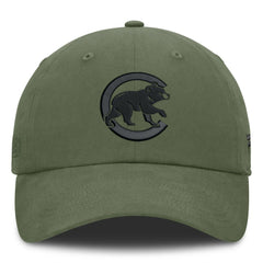 Chicago Cubs Fanatics Pine Rider Adjustable Hat - Olive Hats