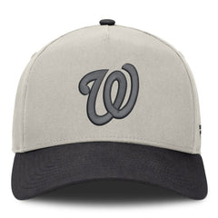 Washington Nationals Fanatics Wonder A-Frame Adjustable Hat - Stone/Graphite Hats