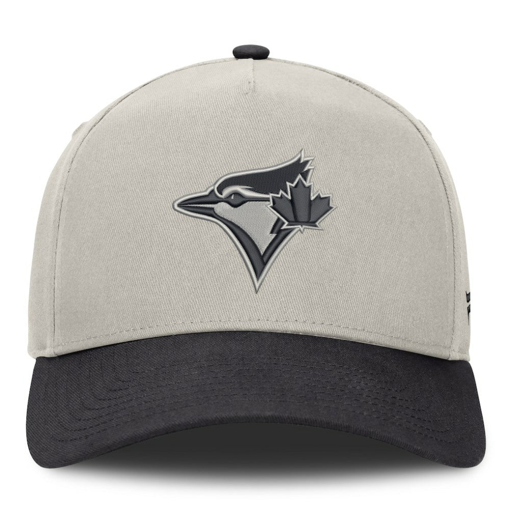 Toronto Blue Jays Fanatics Wonder A-Frame Adjustable Hat - Stone/Graphite Hats