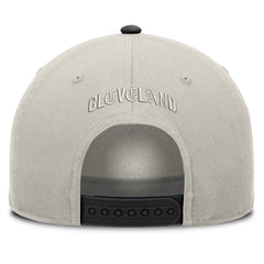 Cleveland Guardians Fanatics Wonder A-Frame Adjustable Hat - Stone/Graphite Hats