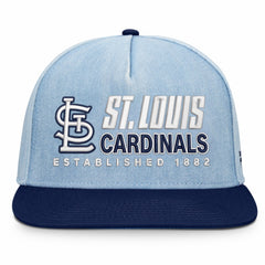 St. Louis Cardinals Fanatics Twinbill Snapback Hat - Denim Hats