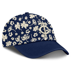 Minnesota Twins Fanatics Women's Blossom Adjustable Hat - Navy Hats