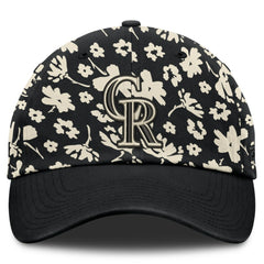 Colorado Rockies Fanatics Women's Blossom Adjustable Hat - Black Hats